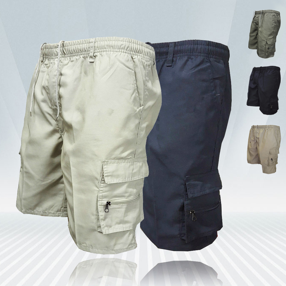 Woodworking Brand - Moda masculina shorts de carga dos