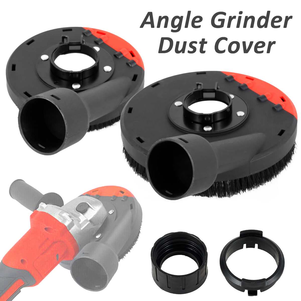 Woodworking Dust Collection - Ângulo Grinder Pó Sudário para Pedra