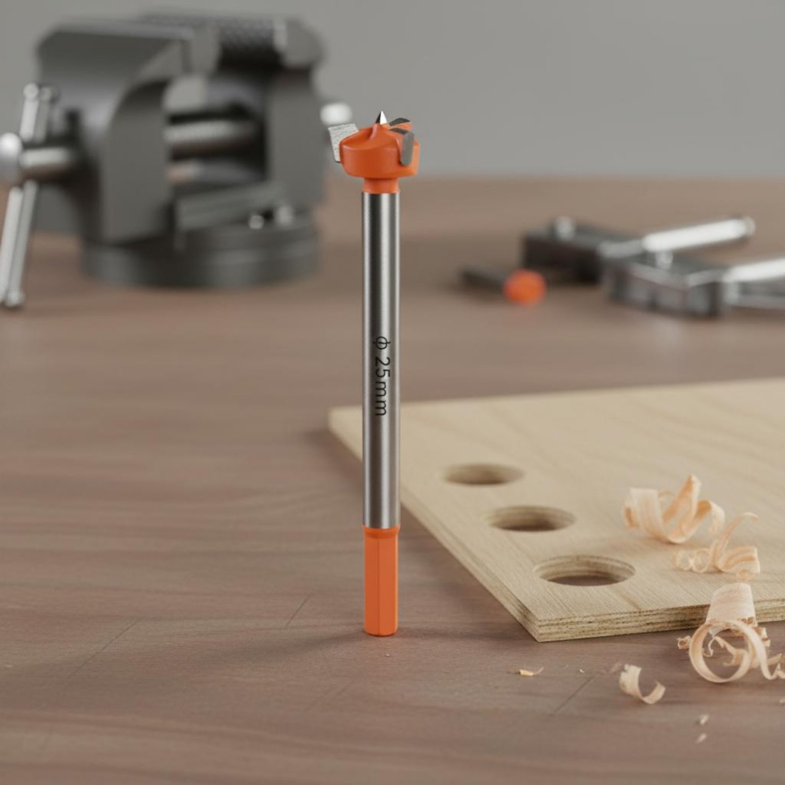 Woodworking Drill Bits - Gabarito de Furação para Dobradiças de