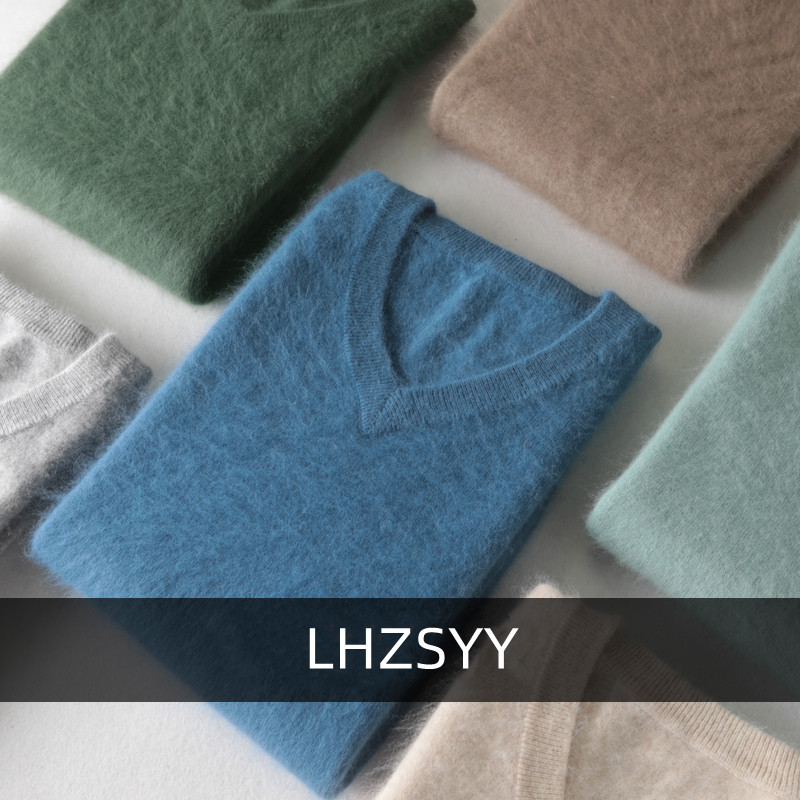 Woodworking Brand - Lhzsyy masculino 100% vison caxemira tamanho