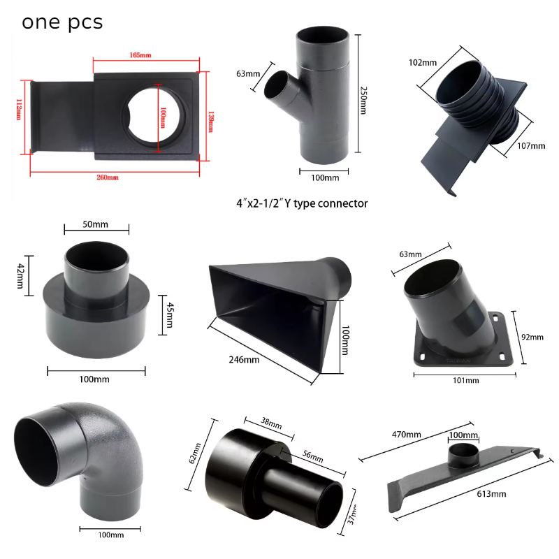 Woodworking Vacuum Press - Kit de Conexões para Coleta de