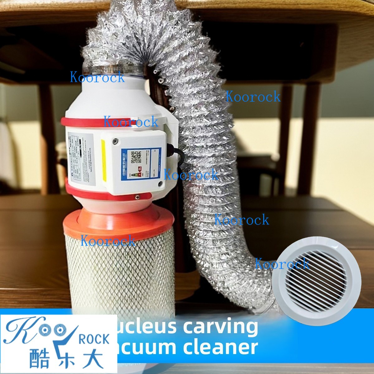 Woodworking Vacuum Press - Novo Coletor de pó para unhas,