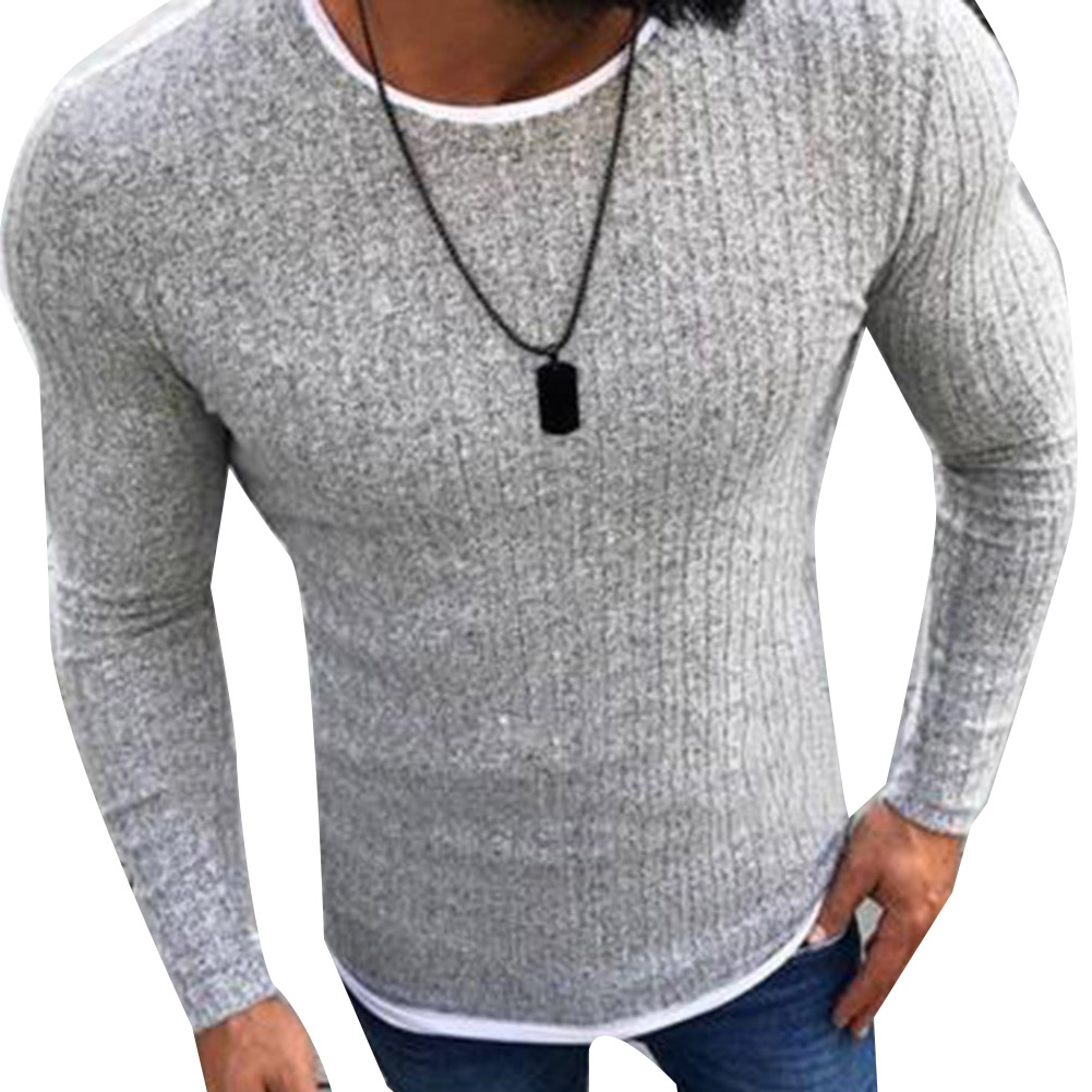 Woodworking Brand - Moda masculina camisola superior cor bloco