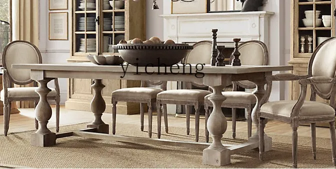 Woodworking Lofts - Mesa de Jantar de Madeira Maciça
