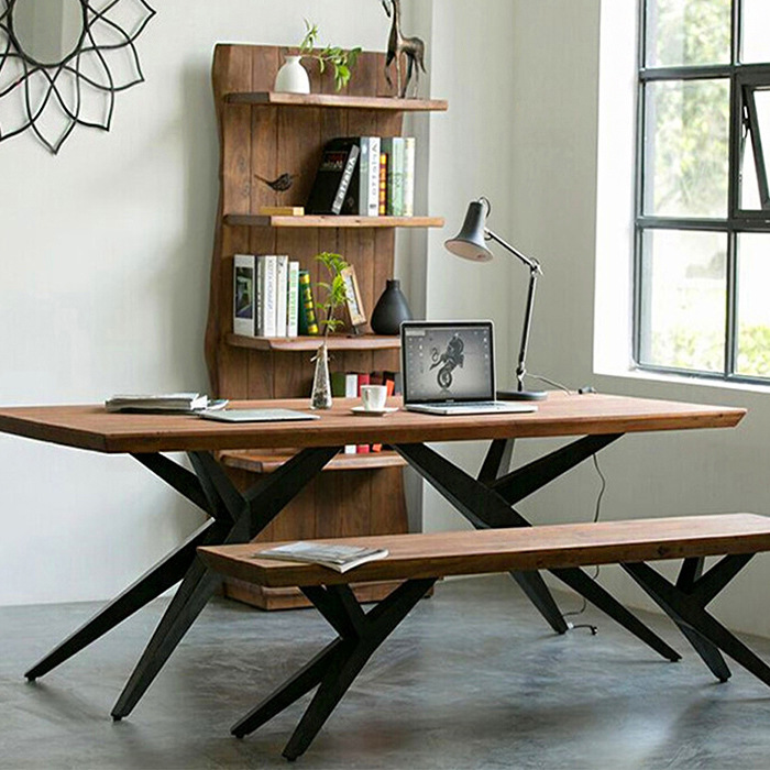 Mesa de escritório de madeira  - Woodworking Lofts avaliação e preço