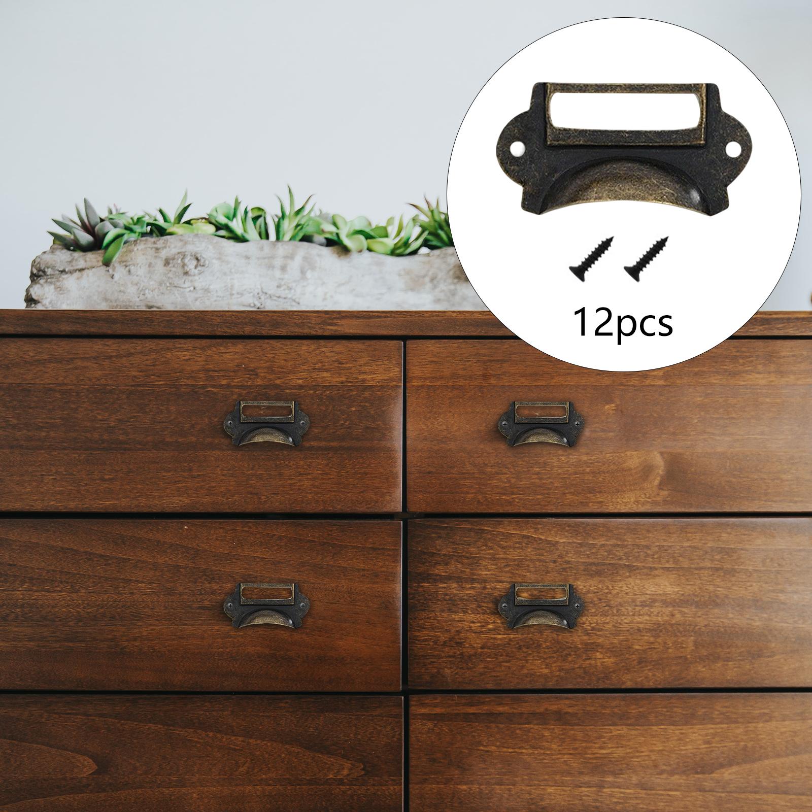 12 Peças de Puxadores de Gavet - Woodworking Names avaliação e preço