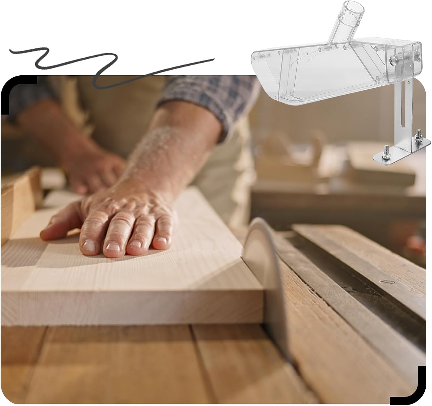 Capa Protetora Transparente pa - Woodworking Dust Collection avaliação e preço
